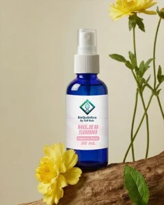 Esencia floral mujer sabia para acompañar procesos de transformación y crecimiento interior.